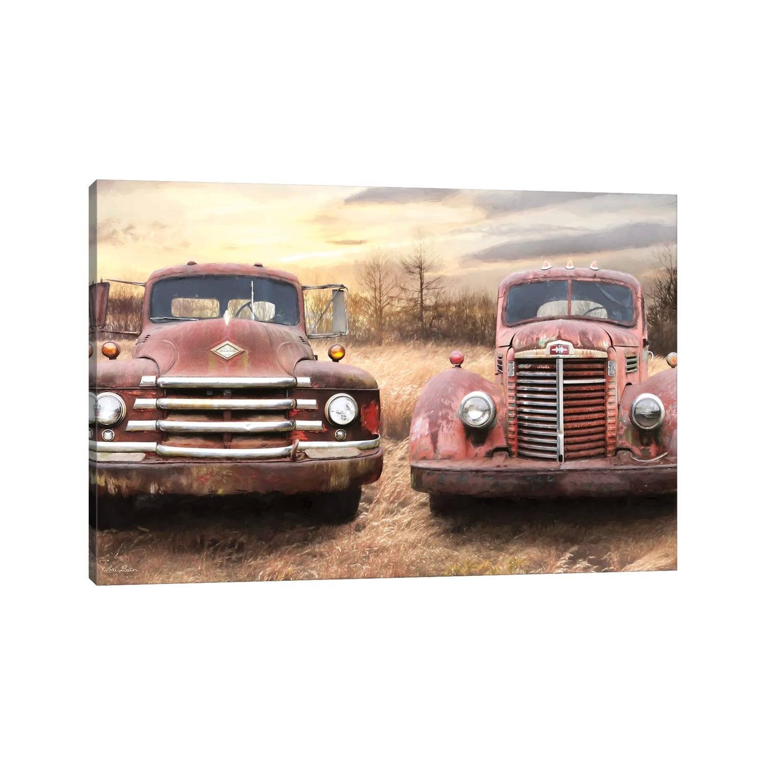 iCanvas "I Like Big Trucks" by Lori Deiter Canvas Print - Bed Bath